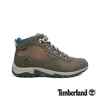 Timberland 女款深咖啡粒面皮革休閒鞋|A1NRW