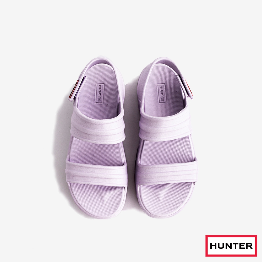 HUNTER - 女鞋-Bloom Algae輕量涼鞋-薰衣草紫