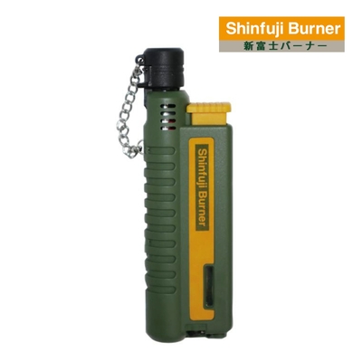 【SHINFUJI 新富士】伸縮小型瓦斯噴槍-綠-附防塵蓋(KB-411C)