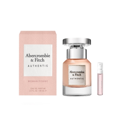 ABERCROMBIE & FITCH 真我女性淡香精30ml(贈隨機針管乙支)