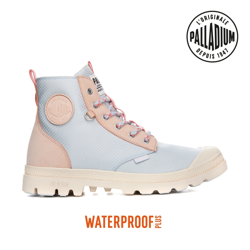 PALLADIUM PAMPA RETRO HIKER WP+LITE+日本地區限定配色橘標防水靴-中性-香草花園