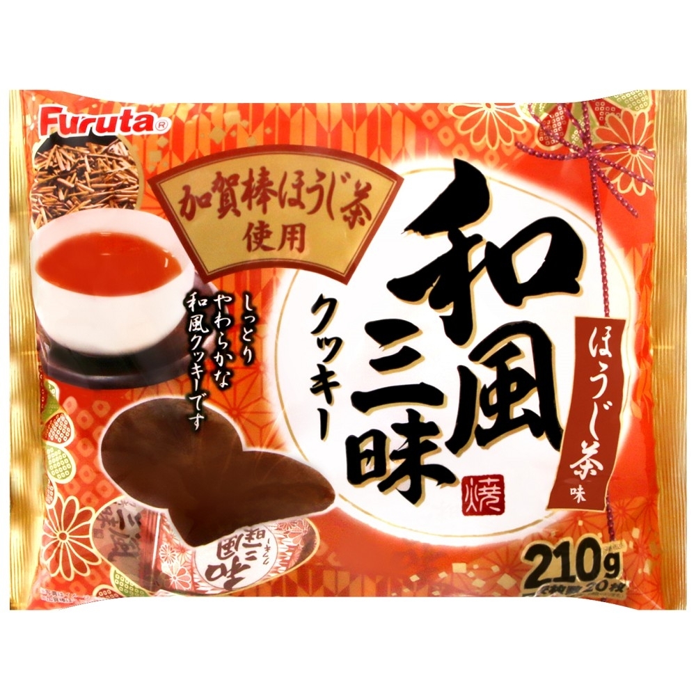 Furuta古田 和風焙茶風味餅乾(210g)