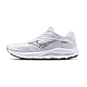 Mizuno 美津濃 RIDER 男鞋 白銀色 緩震 一般型 超寬楦 慢跑鞋 J1GC230458 product thumbnail 1