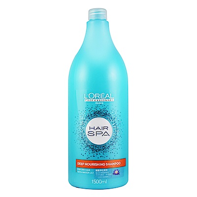 LOREAL萊雅 Hair SPA睡蓮淨化洗髮乳1500ml