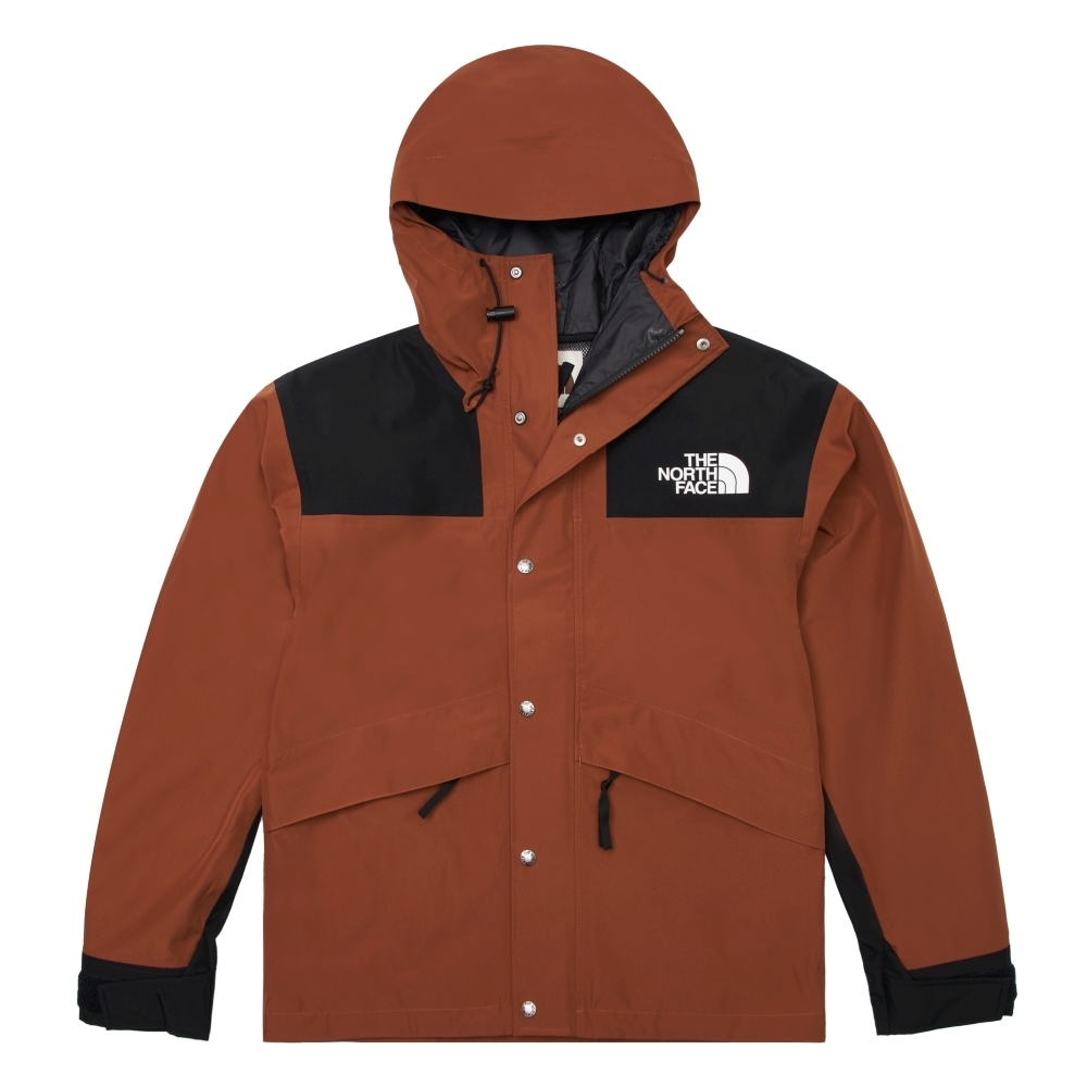 The North Face M RETRO 1986 FUTURELIGHT MOUNTAIN JACKET 男防水外套-棕紅-NF0A5J5NQHO