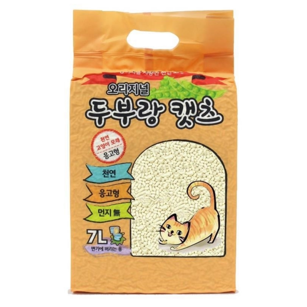 韓國 Firstcat 天然豆腐砂 7L 6包組