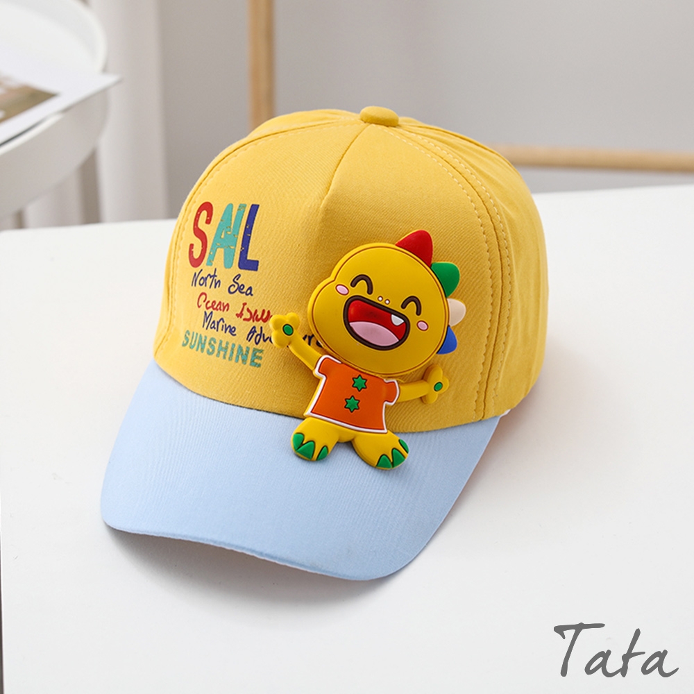 TATA KIDS 童裝 微笑恐龍卡通圖案棒球帽