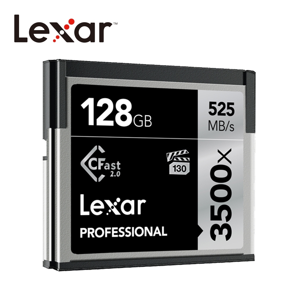 Lexar 3500x CFast 2.0 記憶卡 128GB 公司貨