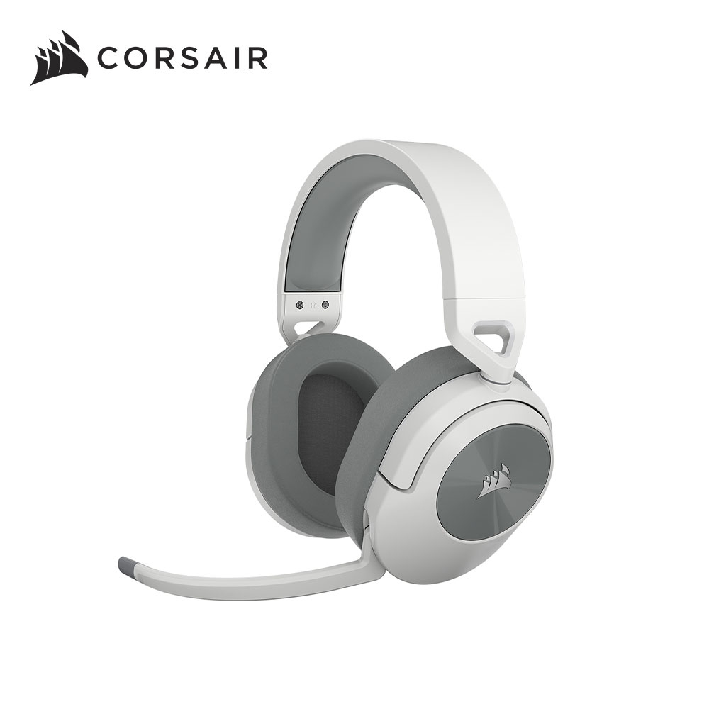 海盜船 CORSAIR HS55-雪白 無線耳機麥克風