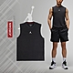 Nike 背心 Jordan Sport Tank Top 男款 黑 基本款 喬丹 無袖上衣 休閒 快乾 DM1828-010 product thumbnail 1