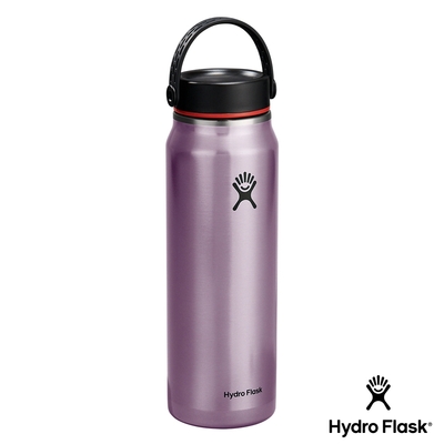 Hydro Flask 32oz/946ml 輕量寬口提環保溫瓶 水晶紫