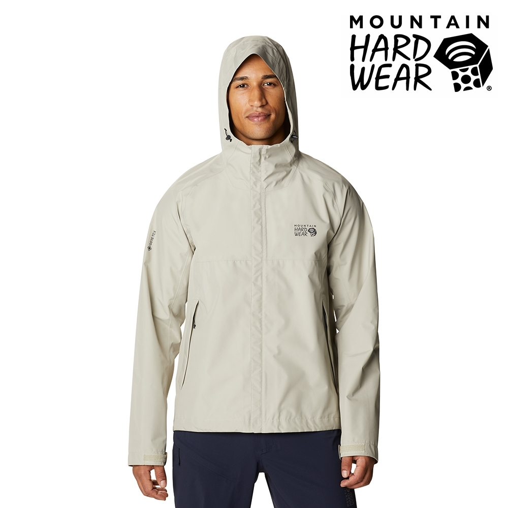 【美國 Mountain Hardwear】Exposure2 Gore-Tex Paclite GTX 防水連帽外套 男款 沙畫 #1929851