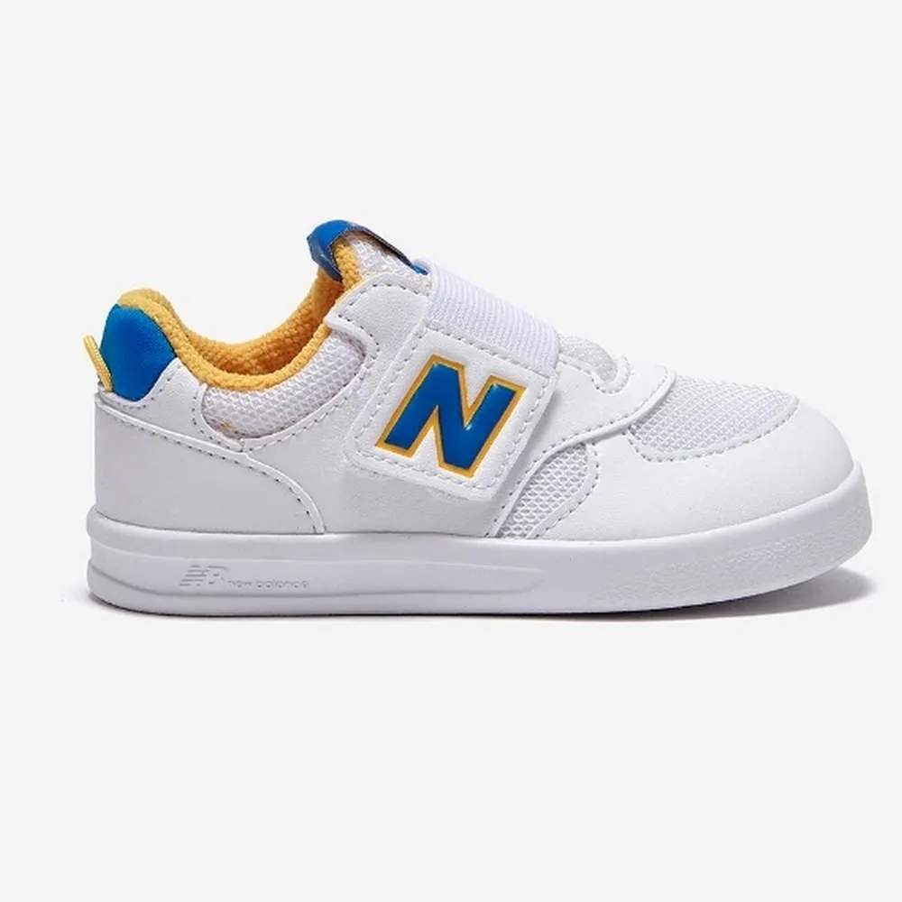 New Balance 男女小童休閒鞋-白藍黃-NW300BY-W