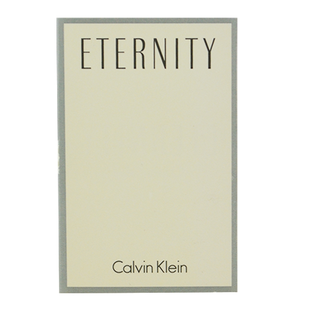 *(即期品)Calvin Klein 永恆女性淡香精針管 1.2ml效期至2023年11月