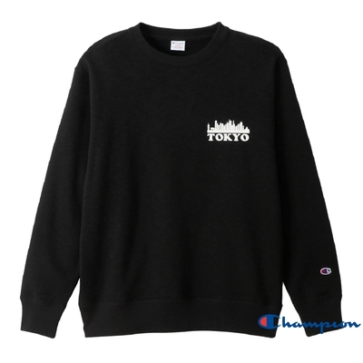 Champion Campus圓領Tokyo Logo大學Tee(黑色)