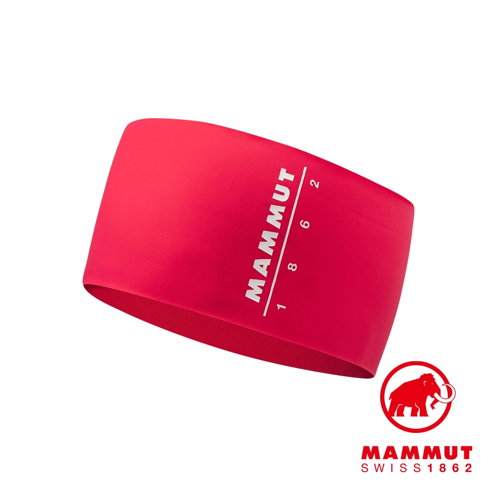 【Mammut】Aenergy Headband 輕量彈性快乾頭帶 日落紅 #1191-00481