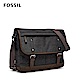 FOSSIL BUCKNER 率性帆布郵差包-深灰色 MBG9446001 product thumbnail 1
