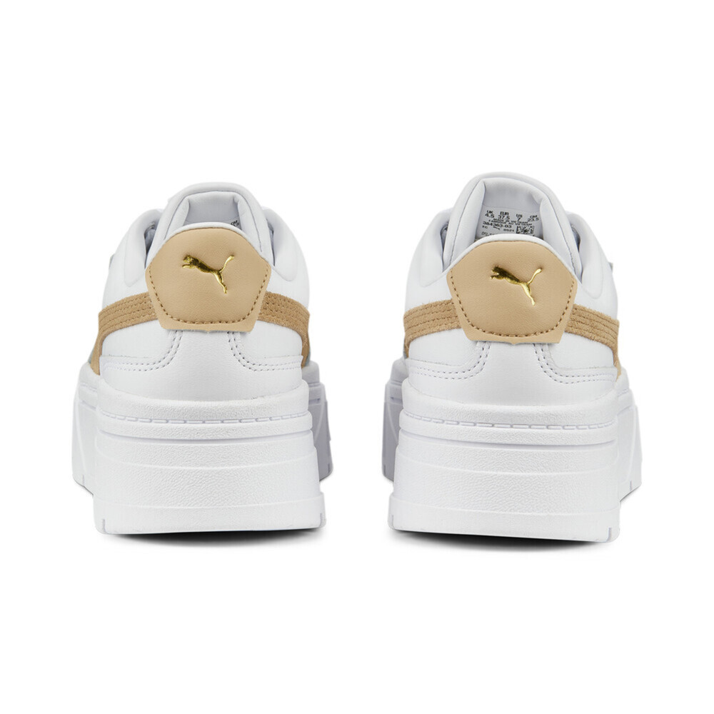 Puma Mayze Stack Wns [384363-03] 女休閒鞋運動流行厚底鋸齒鞋雪糕鞋