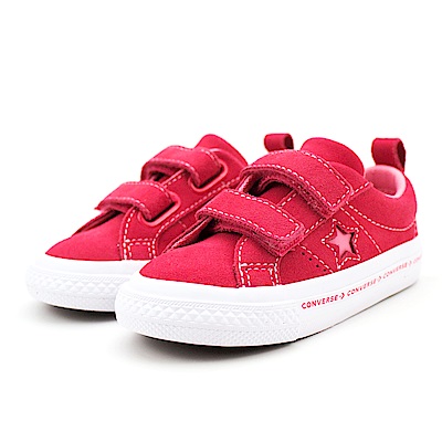 Converse 中大童休閒鞋-660038C 紅