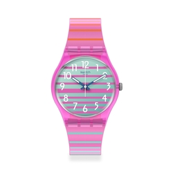 Swatch Gent 原創系列手錶 ELECTRIFYING SUMMER (34mm) 男錶 女錶