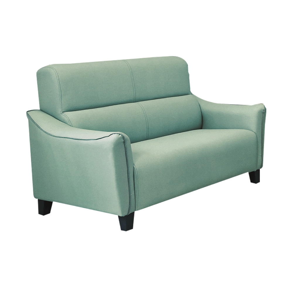 【文創集】安琪 時尚灰柔韌皮革二人座沙發椅-143x87x97cm免組