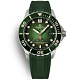 elegantsis 海軍陸戰隊兩棲 機械錶 鈦金屬 防水300米 矽膠手錶-綠色/44mm product thumbnail 2