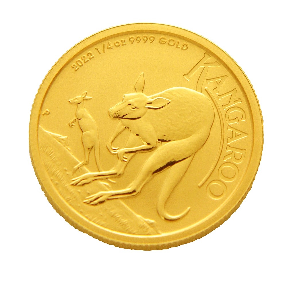 2022年澳洲袋鼠金幣-1/4盎司(OZ)