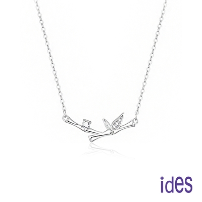 ides愛蒂思 輕珠寶時尚設計晶鑽項鍊鎖骨鍊/文青竹節