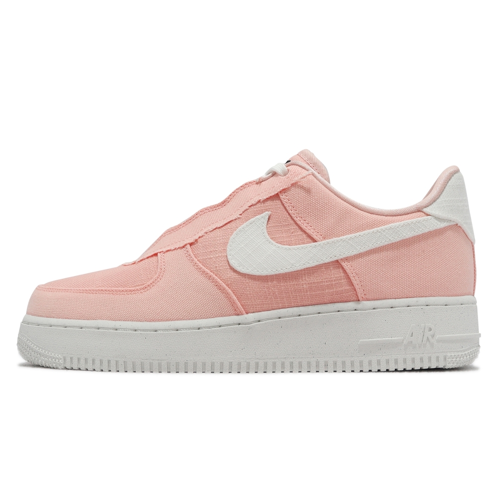 Nike 休閒鞋Air Force 1 07 RPM NN 粉紅白男鞋女鞋AF1 環保回收材質