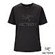 Arcteryx 始祖鳥 始祖鳥戶外 始祖鳥排汗 女 LOGO 登山戶外排汗 短袖休閒Tee 黑 product thumbnail 1