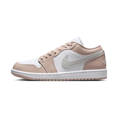 Nike W Air Jordan 1 Low 女 粉白 AJ1 喬丹 經典 休閒鞋 DC0774-120