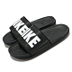 Nike 拖鞋 Offcourt Slide 套腳 男女鞋 基本款 大logo 舒適 情侶穿搭 夏日 黑 白 BQ4639012 product thumbnail 1