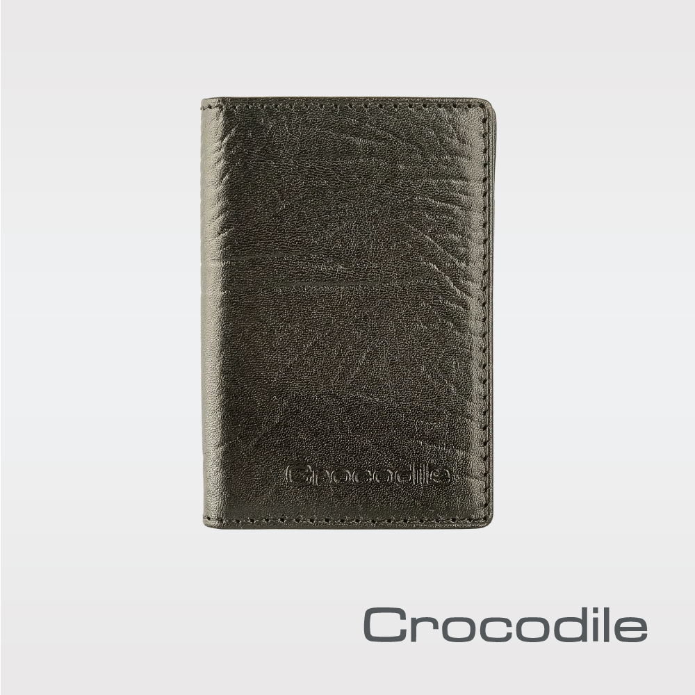 Crocodile牛頸紋系列名片夾 0103-08907