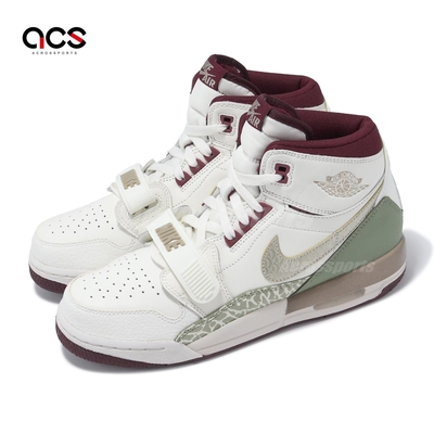 Nike 休閒鞋 Air Jordan Legacy 312 GS 大童 女鞋 龍年 新年 CNY 綠 金 FZ5047-120