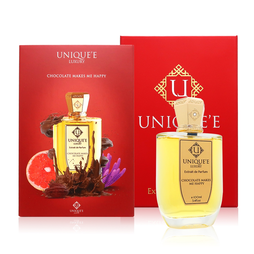 Unique'e Luxury Chocolate Makes Me Happy 開心巧克力香精 EXTRAIT 100ml (平行輸入)