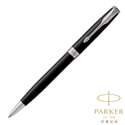 PARKER 派克 卓爾系列 麗雅黑白夾 原子筆