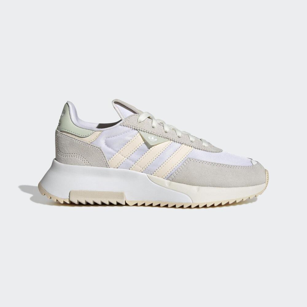 Adidas Retropy F2 W [GW9496] 女 休閒鞋 運動 經典 復古 緩震 舒適 穿搭 麂皮 米白