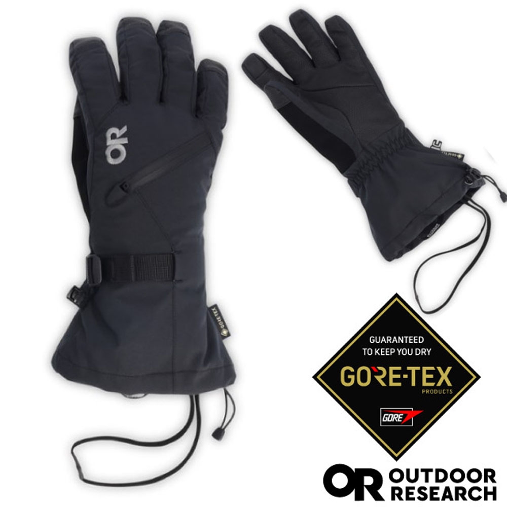 Outdoor Research 男 Men's Revolution II GORE-TEX Gloves 防風防水透氣保暖手套_黑