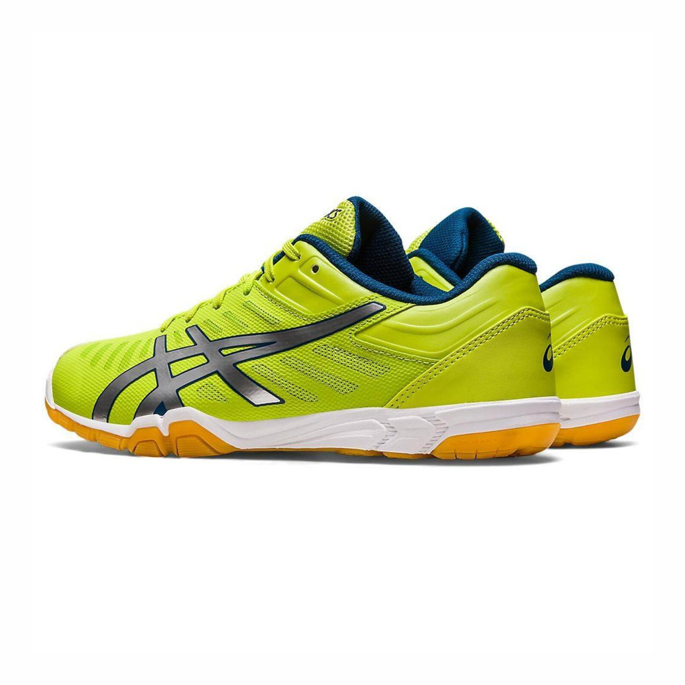 Asics Attack Excounter 2 [1073A002-300] 男女桌球鞋運動訓練室內螢綠 