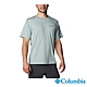 Columbia 哥倫比亞 男款-UPF50快排短袖上衣-藍色 UAE03220BL / S23 product thumbnail 1