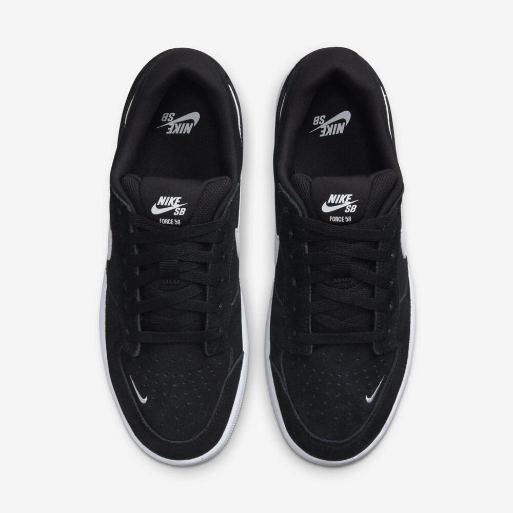 Nike SB Force 58 [CZ2959-001] 男滑板鞋運動休閒麂皮帆布輕量舒適穿搭