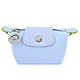 LONGCHAMP LE PLIAGE GREEN系列撞色再生尼龍水餃零錢包(天澄) product thumbnail 1