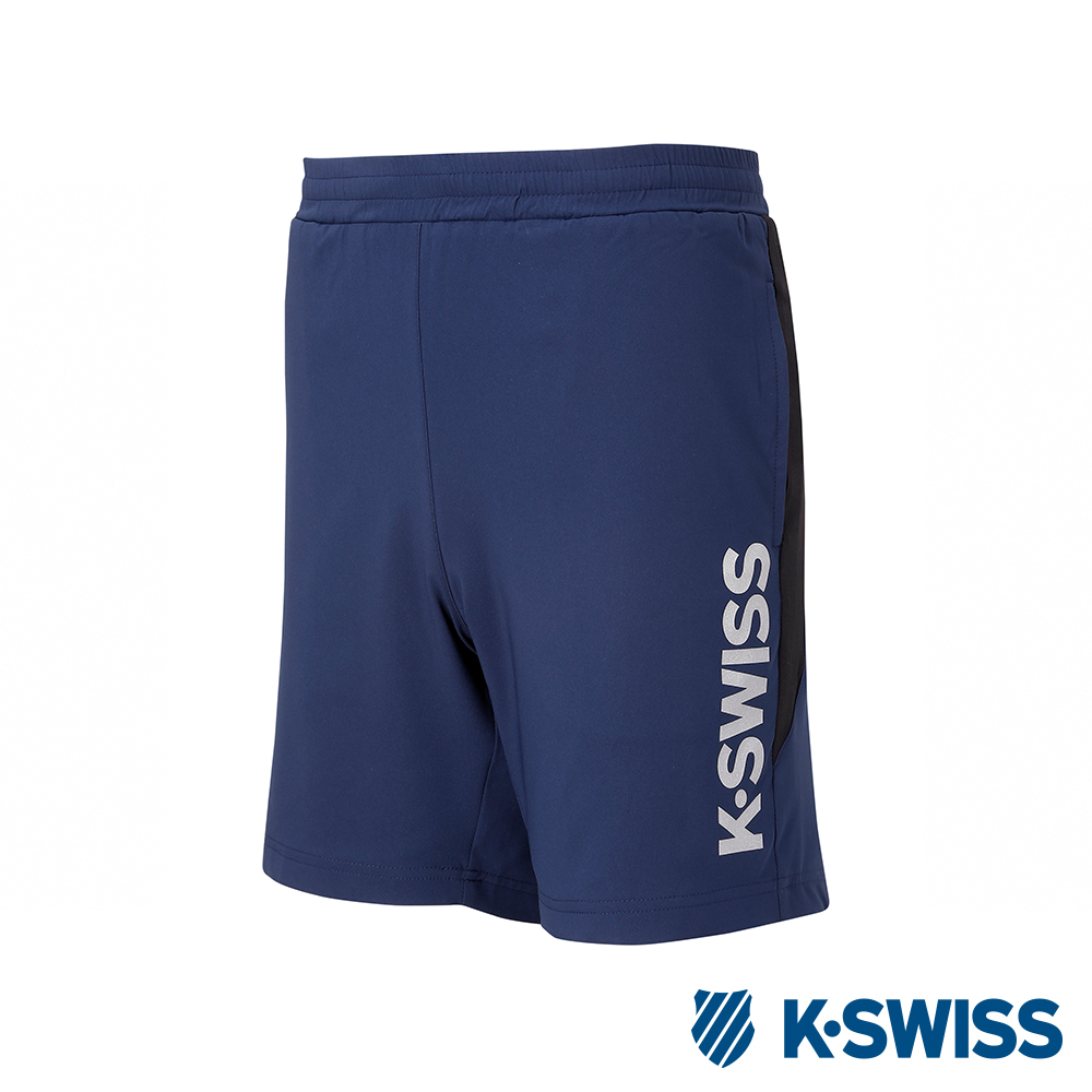 K-SWISS PF Shorts 運動短褲-男-藍