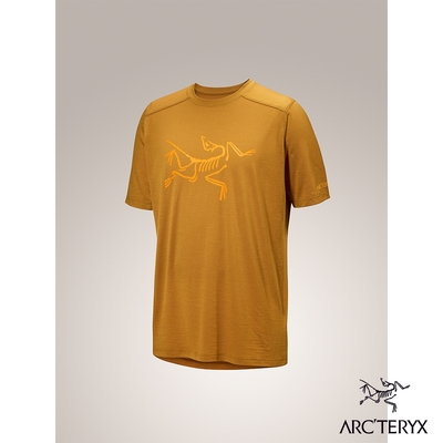 Arcteryx 始祖鳥 男 Ionia Logo 短袖羊毛T恤 育空褐