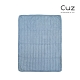 Cuz 印度有機棉加厚織毯 眠續-湖藍 product thumbnail 1