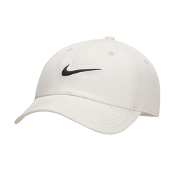 NIKE 耐吉 帽子 棒球帽 運動帽 遮陽帽 U NK CLUB CAP U CB SWSH L 白 FB5369-072(3261)