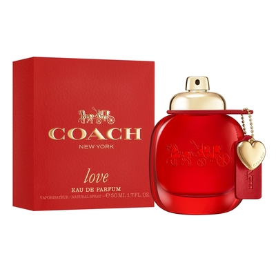 COACH 時尚戀紅女性淡香精 50ml