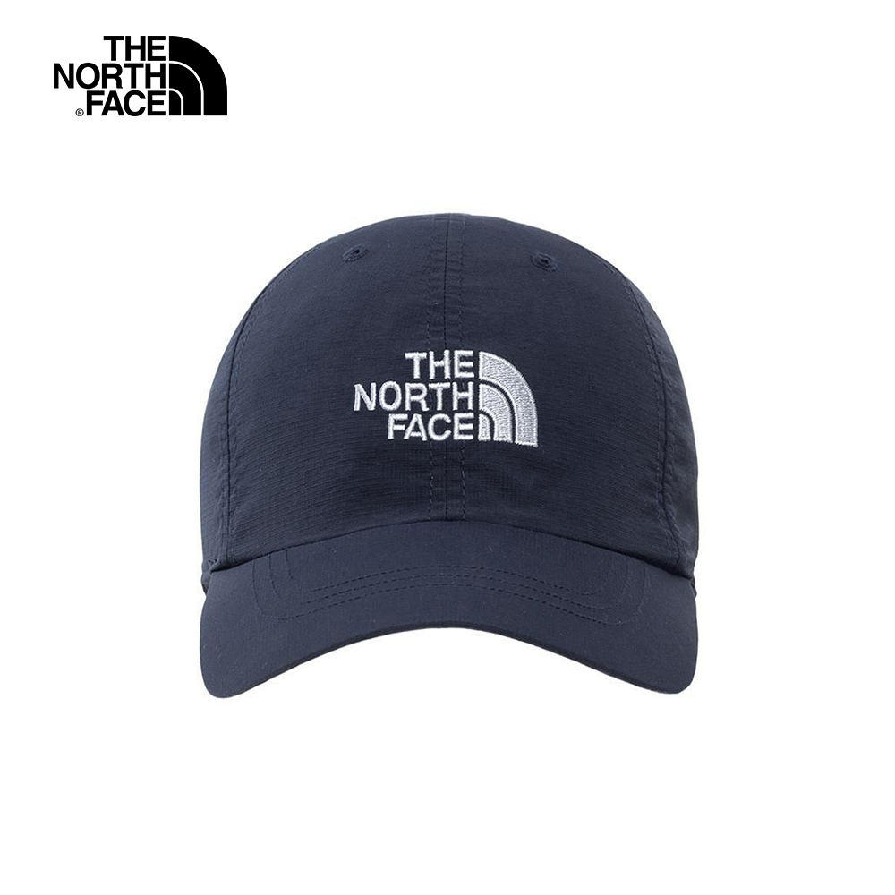 The North Face北面男女款深藍色防曬透氣運動帽｜CF7WULB
