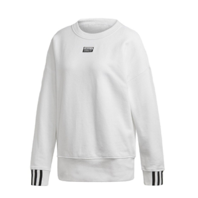 adidas 長袖T恤 Sweatshirt 寬鬆 女款