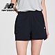 [New Balance]MIT鬆緊抽繩4吋Q短褲_女性_黑色_6872330189 product thumbnail 1